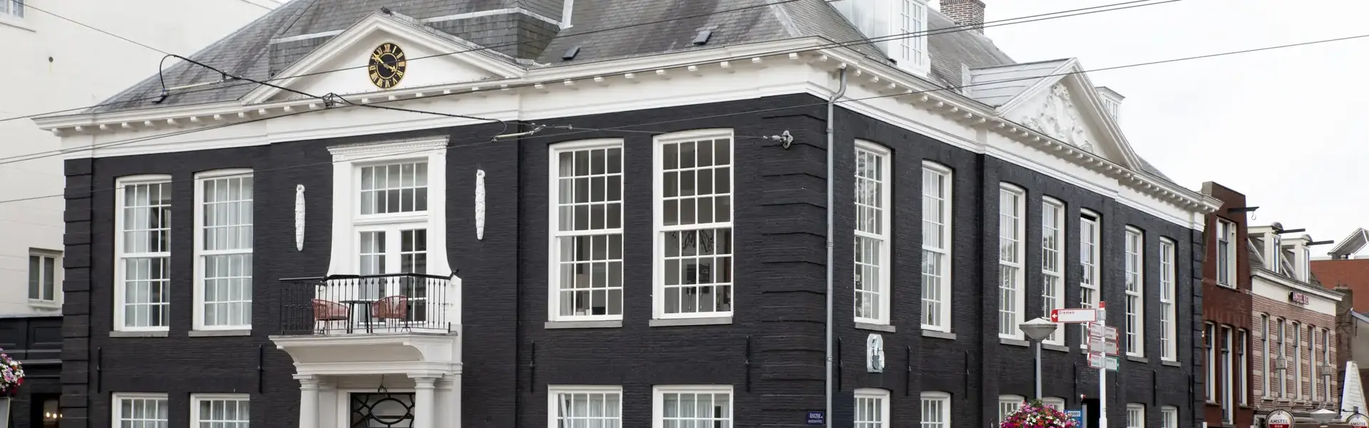 a building with a bell tower