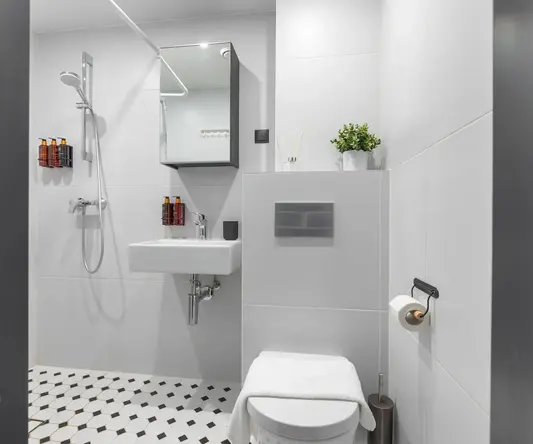 Bob W Tallinn City Centre - Avangard Original Studio - Standard Bathroom