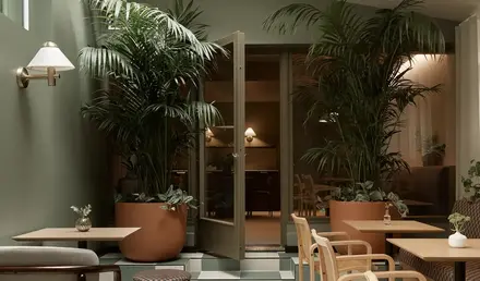 Bob W Helsinki Kaarti Interior Winter Garden