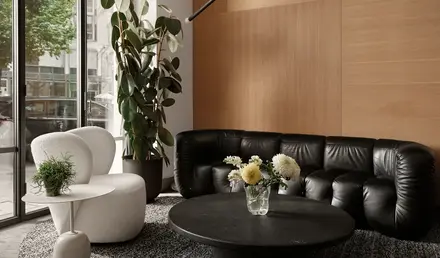 Bob W Munich Old Town Interior Sitting Area