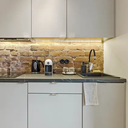 Bob W Tallinn City Centre - Avangard Compact Studio Kitchen