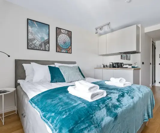 Bob W Tallin City Centre - Avangard Original Studio - Standard Bedroom