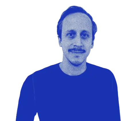 a man with a mustache