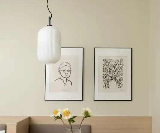 a table with flowers on it