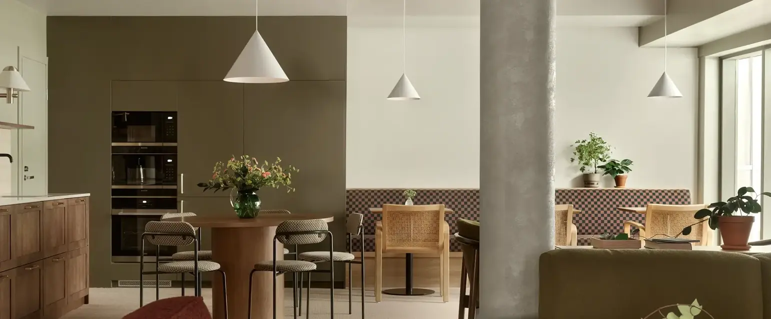 Bob W Helsinki Kaarti Interior Shared Kitchen