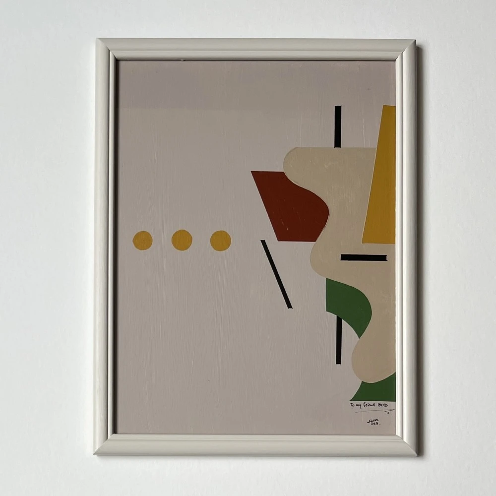 Bob W_Amsterdam Noord_Don Drawings white framed work