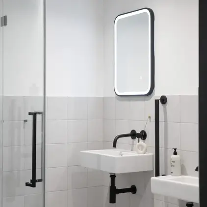 View of sink in the bathroom of Bob W Tower Hill Studios Compact Studio