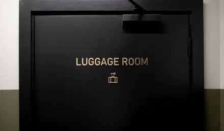 Door to Luggage Storage