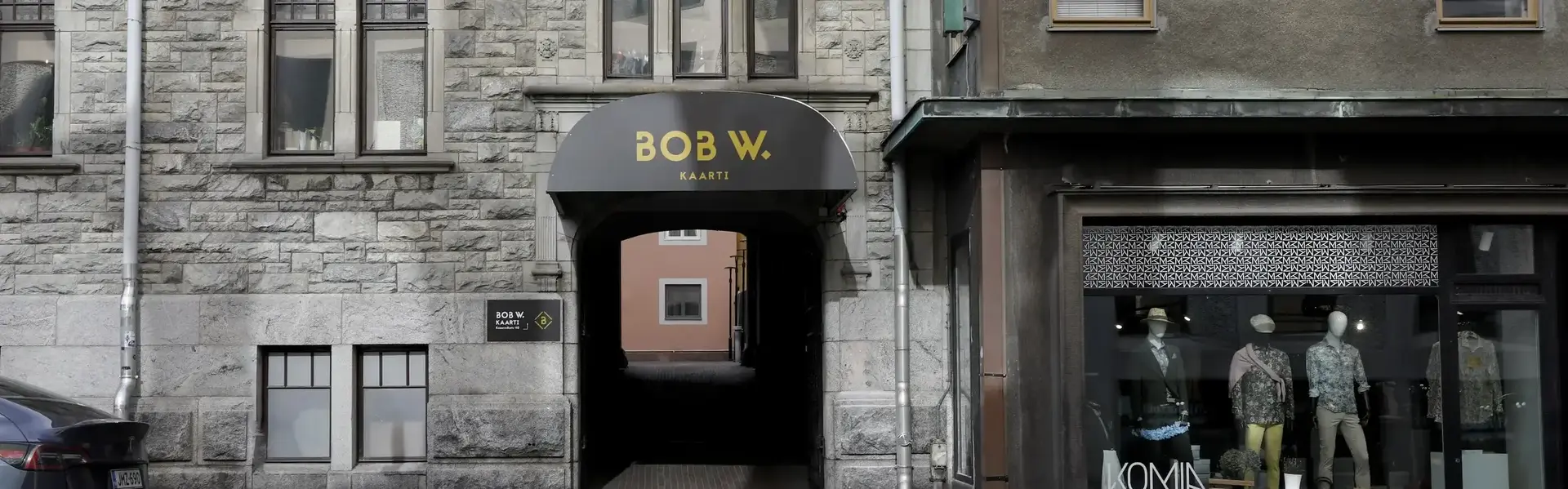 Bob W Helsinki Kaarti Exterior Street Entrance