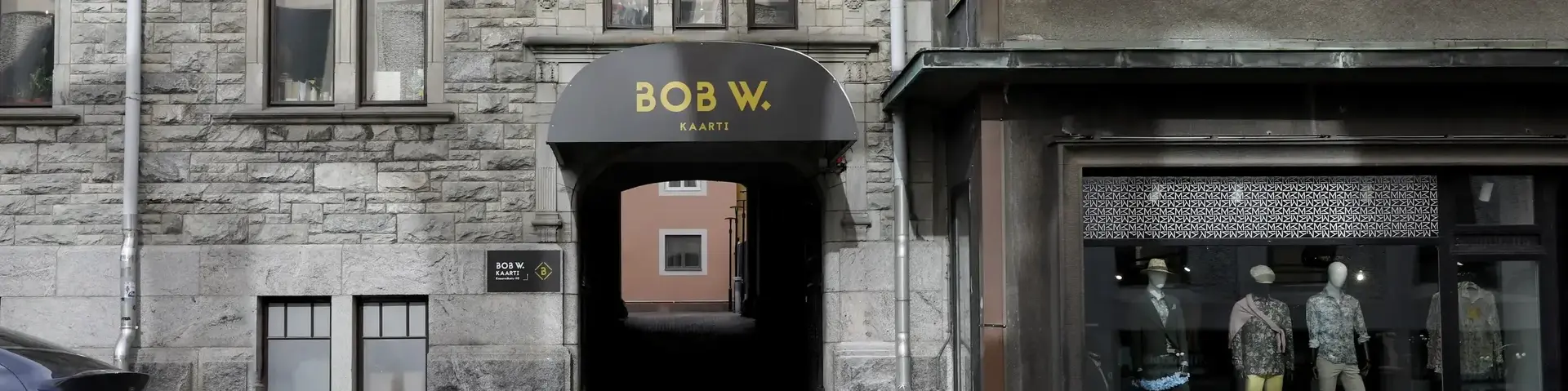 Bob W Helsinki Kaarti Exterior Street Entrance