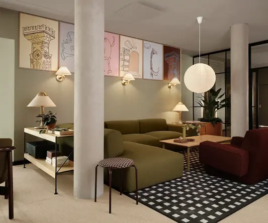 Bob W Helsinki Kaarti Interior Kitchen Entrance 