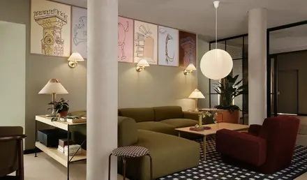 Bob W Helsinki Kaarti Interior Kitchen Entrance 