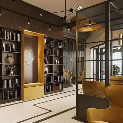 Bob W Turku City Centre Lobby Design