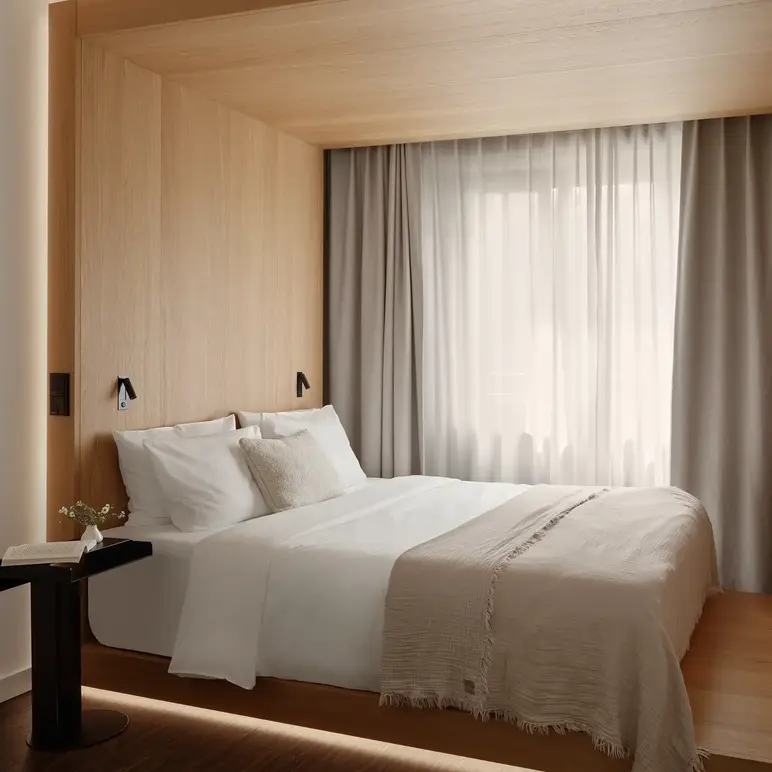 Bob W Münchner Freiheit Interior Bedroom