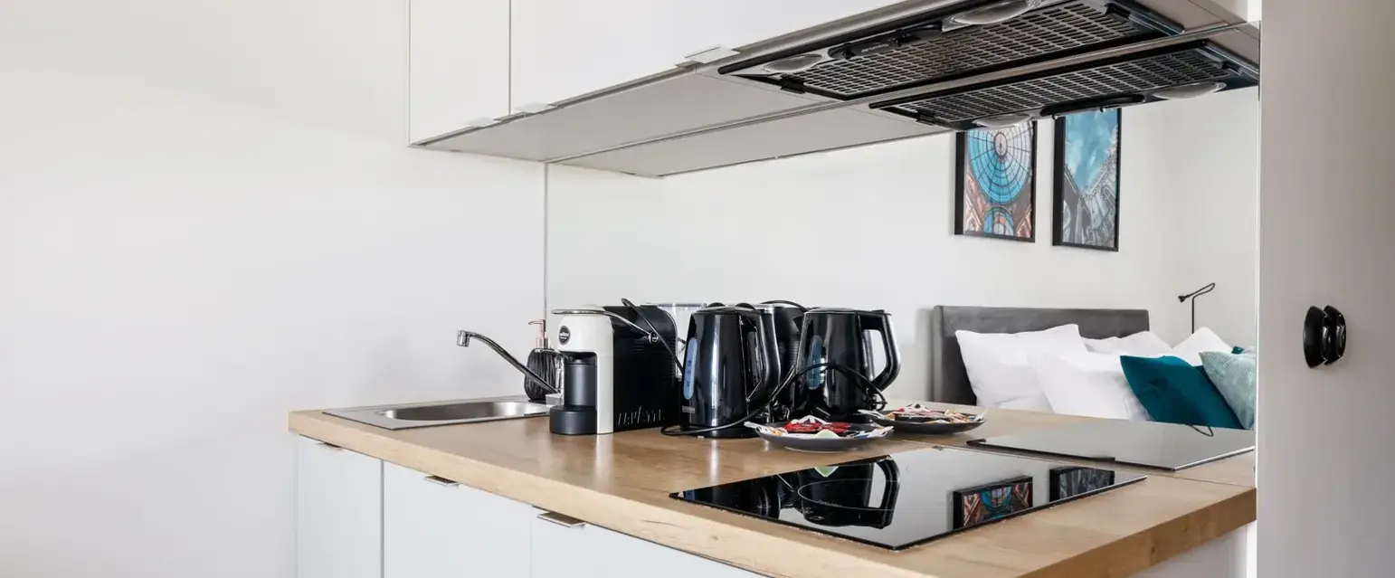 Bob W Tallinn City Centre - Avangard Original Studio - Standard Kitchen