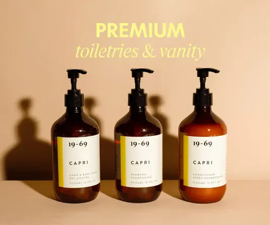 a group of bottles with labels