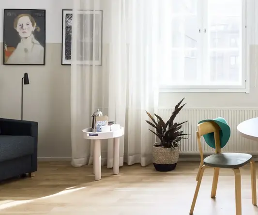 a table with flowers in it