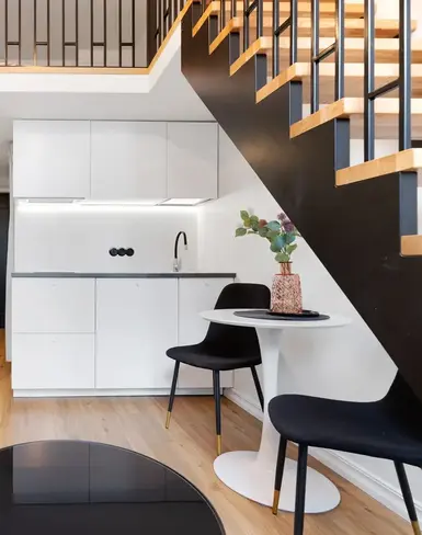 Bob W Duo Lofts Living Area