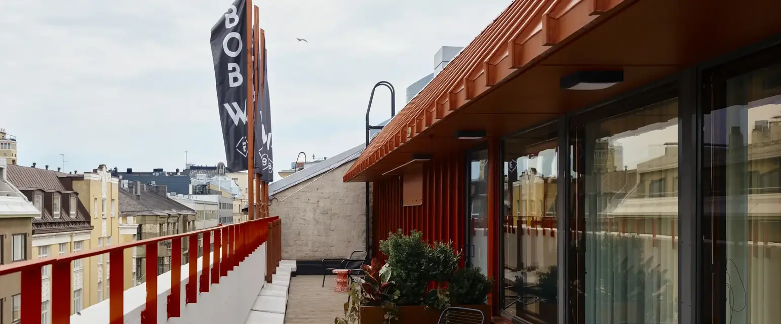 Bob W Helsinki Kamppi Rooftop Terrace