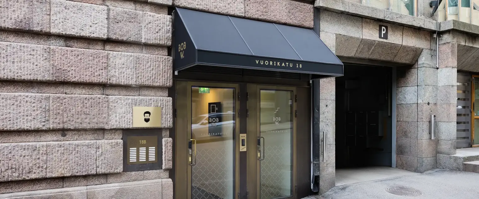 Bob W Helsinki City Centre Exterior Entrance