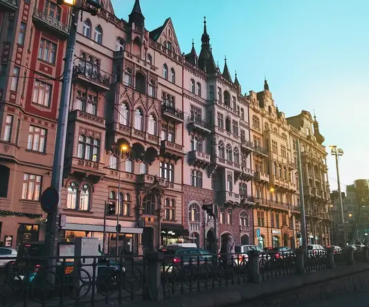 Prague buildings