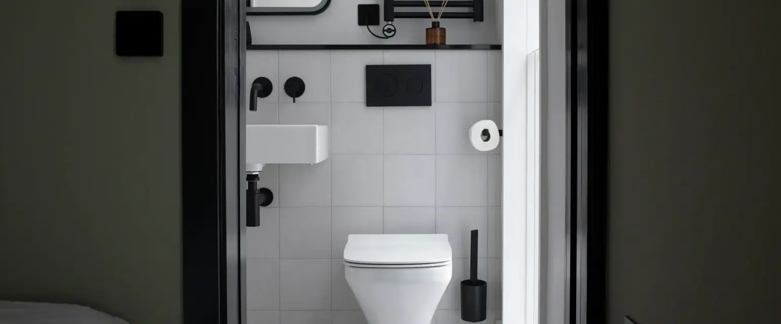 Image of the Compact Studio Bathroom