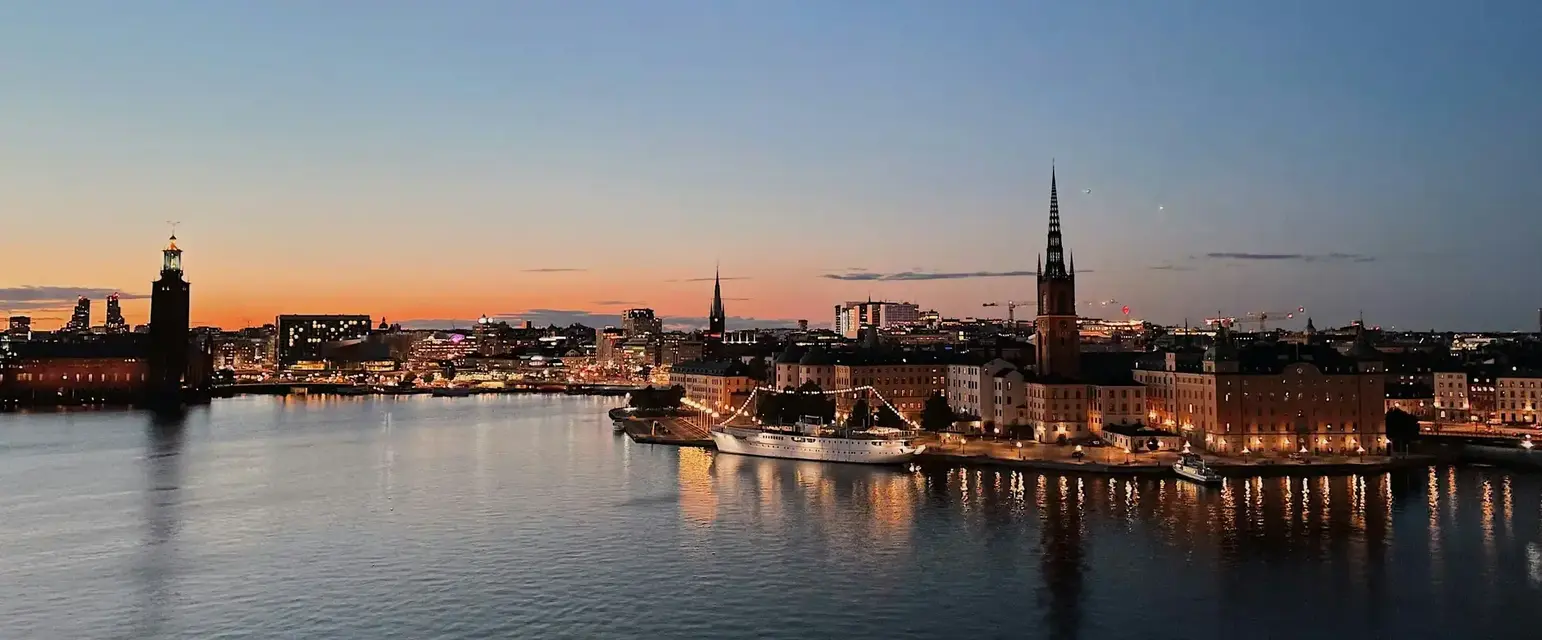 Hop a boat, grab a table by the water — Stockholm’s freshest dining room is out at sea.