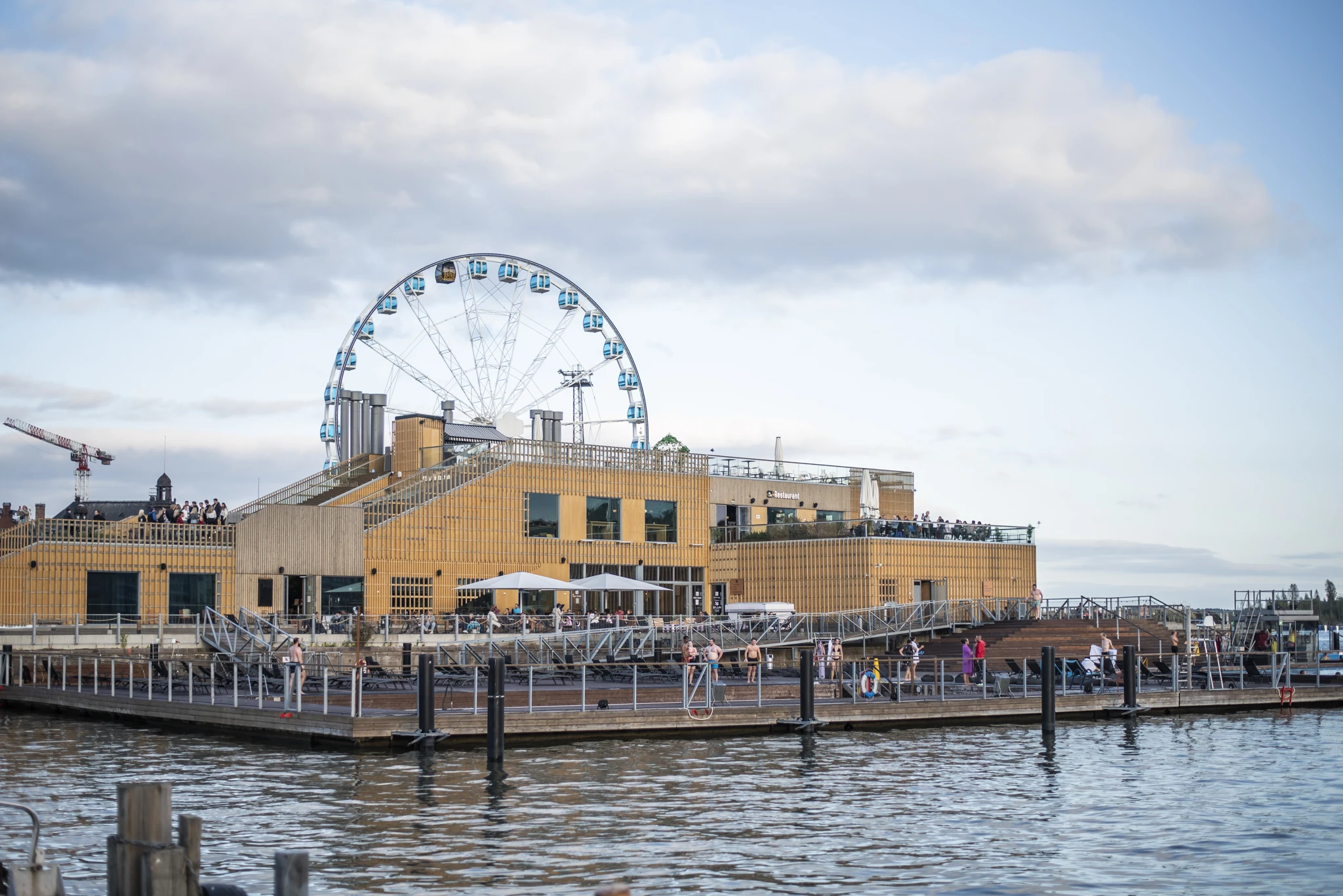 Bob W_Helsinki City Centre_Allas Sea Pool and SkyWheel Bob W_Helsinki City Centre_Allas Sea Pool and SkyWheel