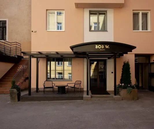 Bob W Helsinki Kaarti Exterior Yard Entrance