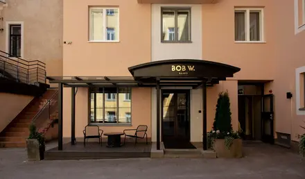 Bob W Helsinki Kaarti Exterior Yard Entrance