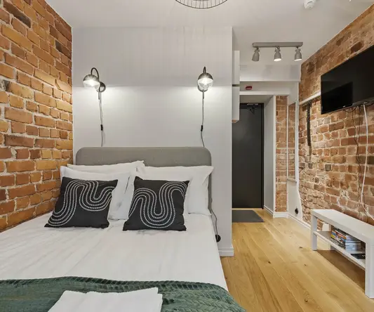 Bob W Tallinn City Centre - Avangard Compact Studio Bedroom