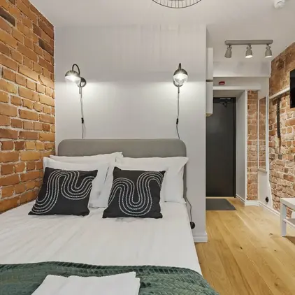 Bob W Tallinn City Centre - Avangard Compact Studio Bedroom