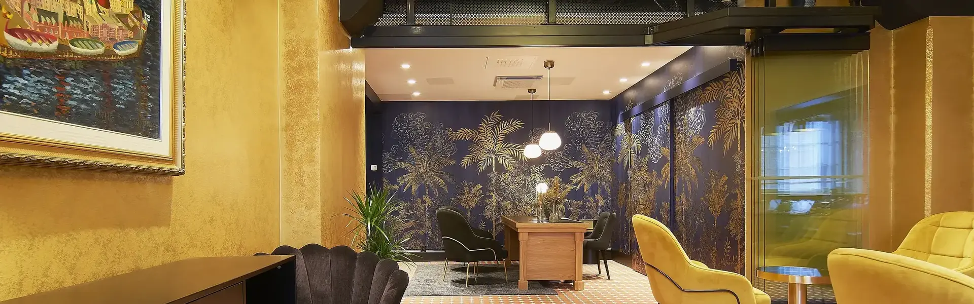 Bob W Helsinki Katajanokka Interior Lobby