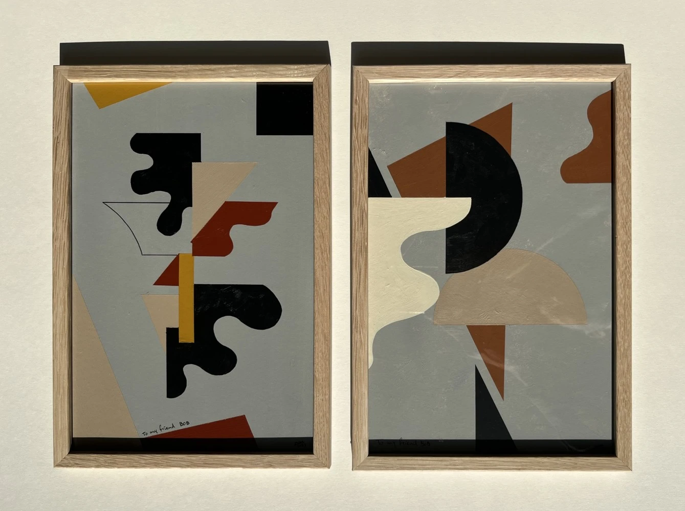 Bob W_Amsterdam Noord_Don Drawings framed pair
