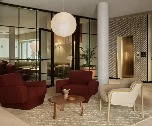 Bob W Helsinki Kaarti Interior Lobby