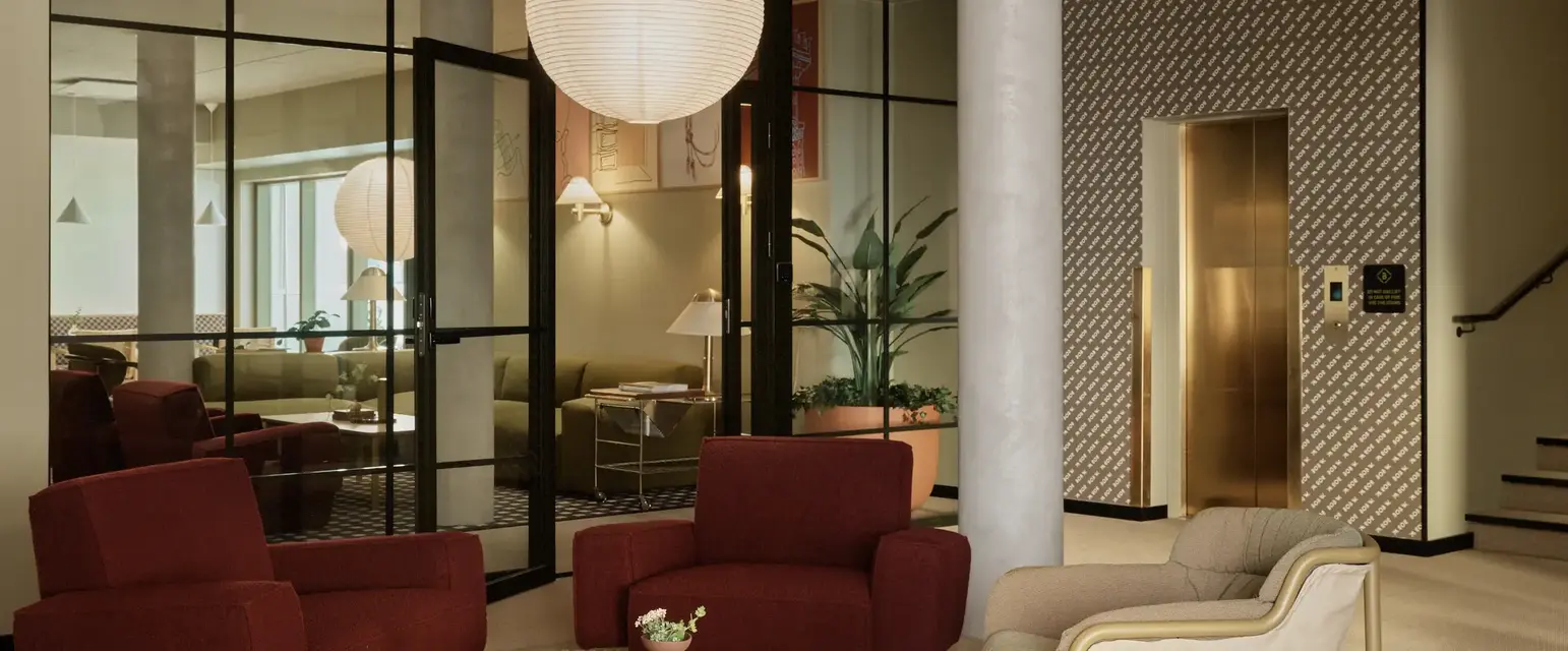 Bob W Helsinki Kaarti Interior Lobby