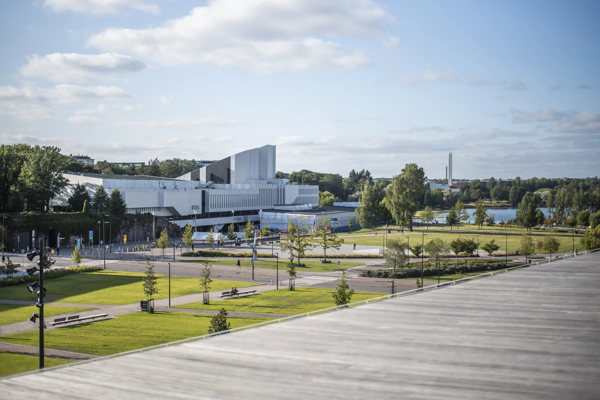 Bob W_Helsinki City Centre_View from Oodi to Finlandia Hall Bob W_Helsinki City Centre_View from Oodi to Finlandia Hall