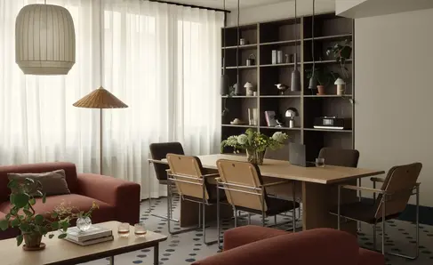 Bob W Helsinki Kamppi Interior Working Space