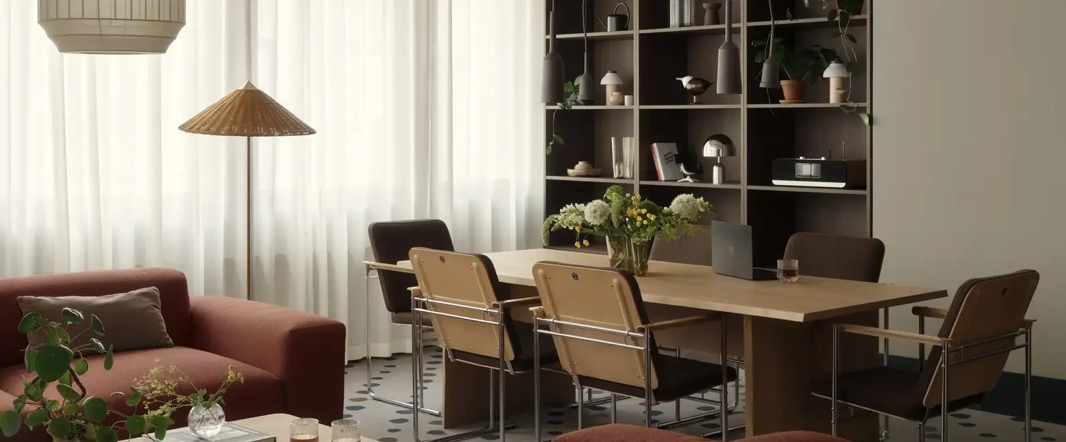 Bob W Helsinki Kamppi Interior Working Space