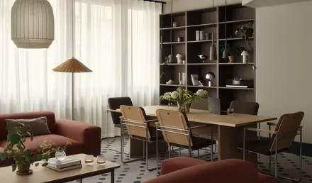 Bob W Helsinki Kamppi Interior Working Space