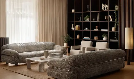 Bob W Munich Schwabing Sitting Area Library