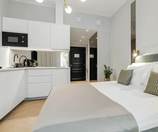 Bob W Tallinn City Centre - Ambassador Spacious Studio Bedroom