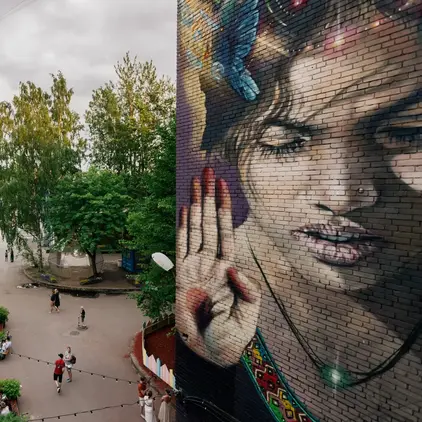 Bob W Tallinn Telliskivi Tales of Telliskivi Wall