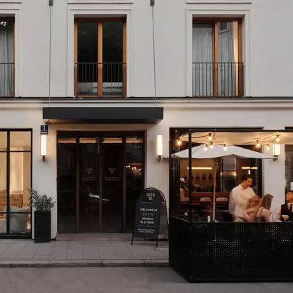 Bob W Munich Old Town Exterior Entrance