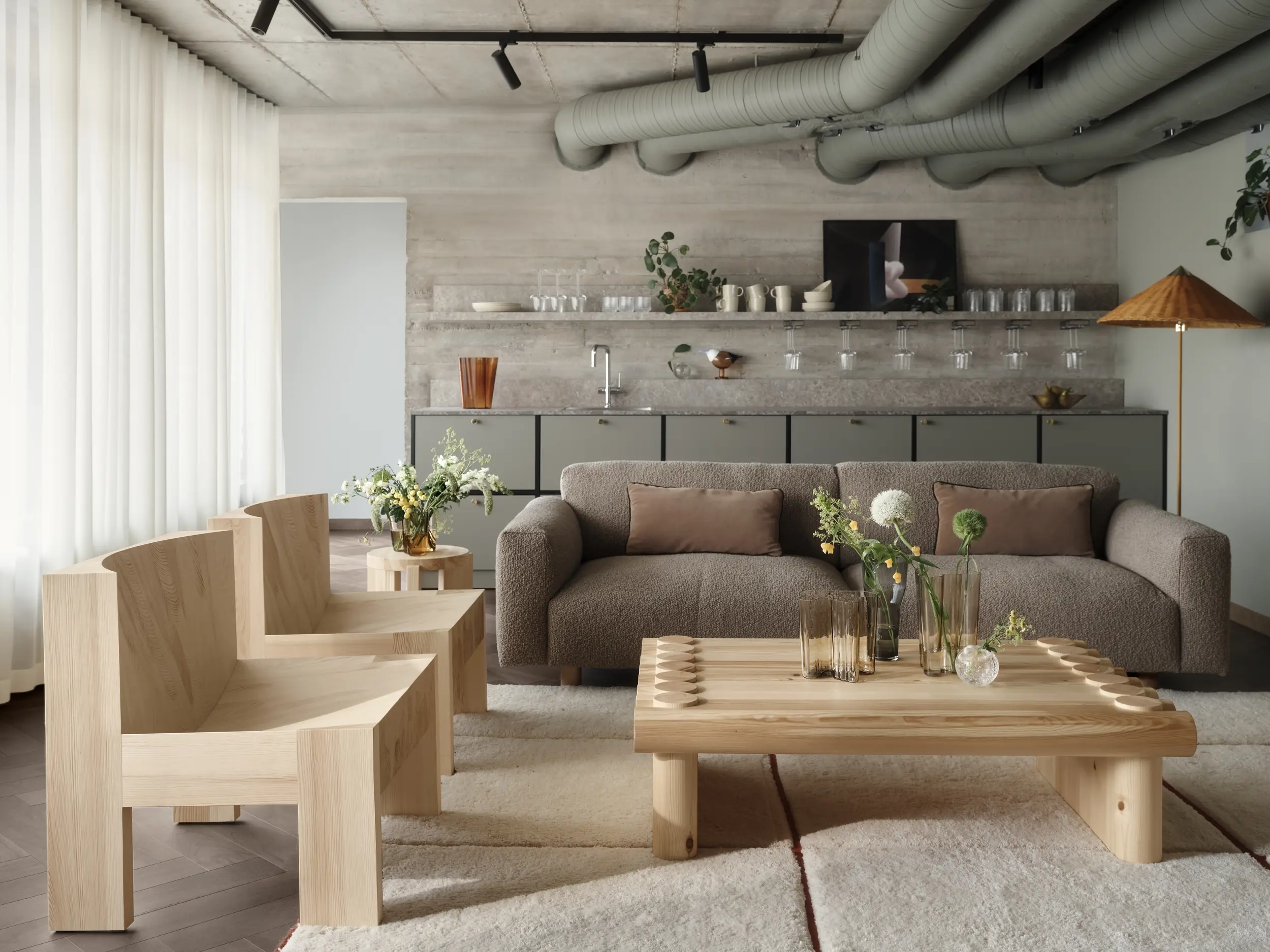 Helsinki Kamppi Interior Rooftop Shared Space