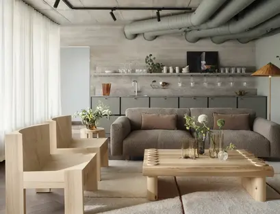 Bob W Helsinki Kamppi Interior Rooftop Shared Space