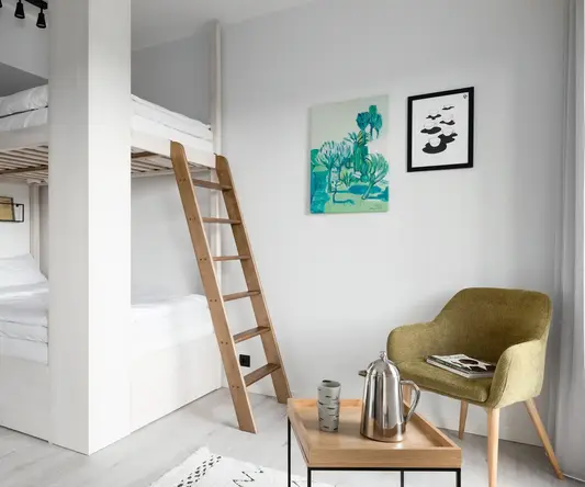 Bob W Tallinn Telliskivi Spacious Studio - Lux Bunk Beds