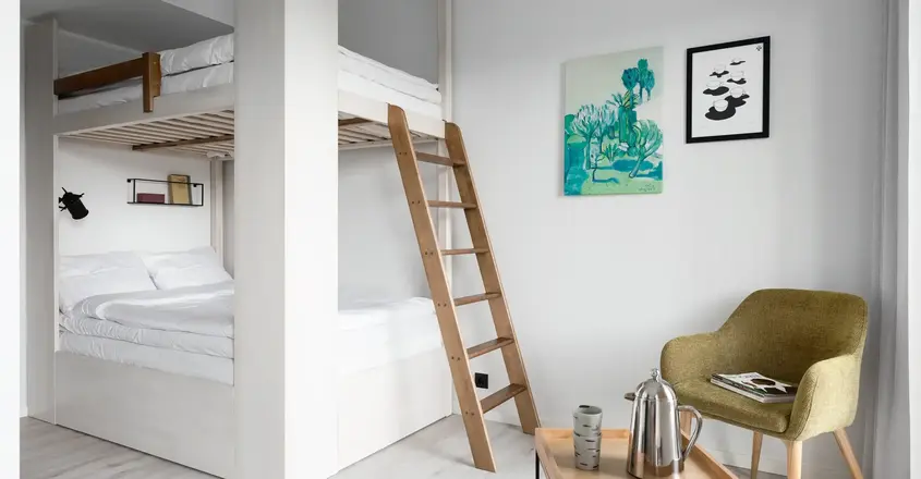 Bob W Tallinn Telliskivi Spacious Studio - Lux Bunk Beds